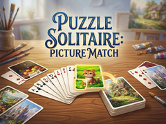 Žaidimas Puzzle Solitaire Picture Match