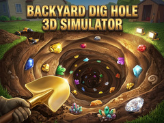 Žaidimas Backyard Dig Hole 3D Simulator