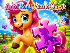Žaidimas Cute Pony Puzzle Quest