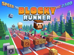 Žaidimas Blocky Runner