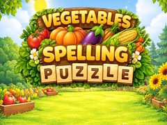 Žaidimas Vegetable Spelling Puzzle