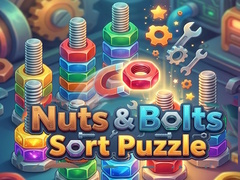 Žaidimas Nuts & Bolts Sort Puzzle