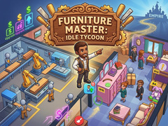 Žaidimas Furniture Master: Idle Tycoon