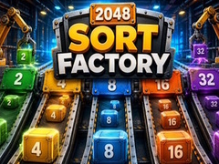 Žaidimas 2048 Sort Factory