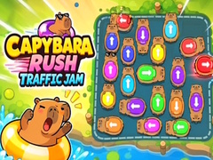 Žaidimas Capybara Rush Traffic Jam