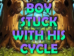 Žaidimas Boy Stuck with His Cycle