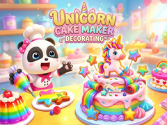 Žaidimas Unicorn Cake Maker Decorating 