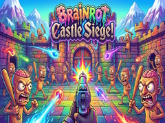 Žaidimas Brainrot: Castle Siege!