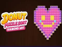 Žaidimas Donut Puzzle Sort Diamond Art
