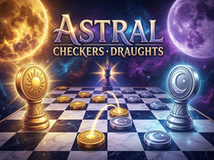 Žaidimas Astral Checkers Draughts