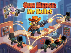 Žaidimas Gun Merge: Mr Bullet 