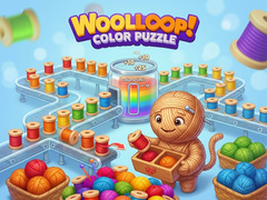 Žaidimas Woolloop! Color Puzzle