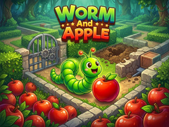 Žaidimas Worm and Apple