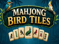 Žaidimas Mahjong Bird Tiles