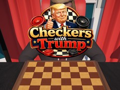 Žaidimas Checkers with Trump