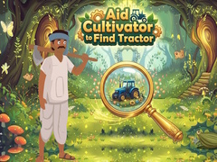 Žaidimas Aid Cultivator to Find Tractor 