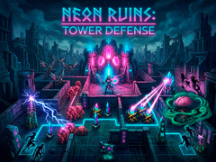 Žaidimas Neon Ruins: Tower Defense