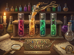 Žaidimas Potion Sort