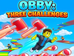 Žaidimas Obby: Three Challenges
