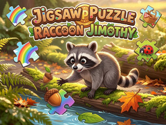 Žaidimas Jigsaw Puzzle: Raccoon Jimothy 