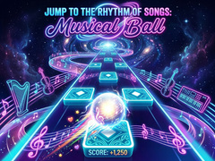 Žaidimas Jump to the Rhythm of Songs: Musical Ball