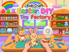 Žaidimas Kids Craft: Easter DIY Toy Factory 
