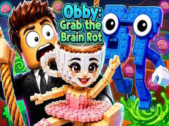 Žaidimas Obby: Grab the Brain Rot