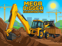 Žaidimas Mega Digger - Excavation Fun