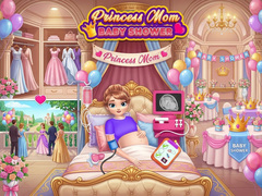 Žaidimas Princess Mom Baby Shower