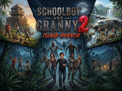 Žaidimas Schoolboy and Granny 2: Survival in the Forest
