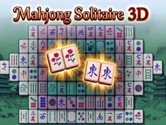 Žaidimas Mahjong Solitaire 3D