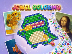 Žaidimas Jewels Coloring