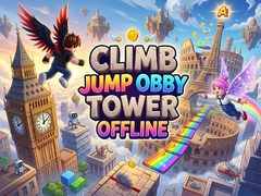 Žaidimas  Climb Jump Obby Tower Offline