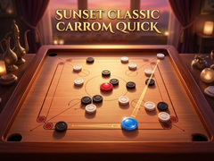 Žaidimas Sunset Classic Carrom Quick