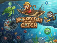 Žaidimas Monkey Fish Catch