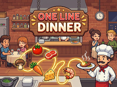 Žaidimas One Line Dinner