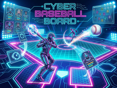 Žaidimas Cyber Baseball Board
