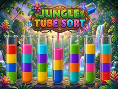 Žaidimas Jungle Tube Sort