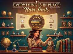 Žaidimas Everything is in place: Rare finds
