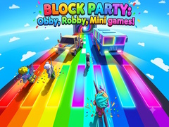 Žaidimas Block Party: Obby, Robby, Mini games!