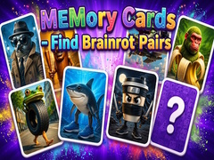 Žaidimas MEMory Cards - Find Brainrot Pairs