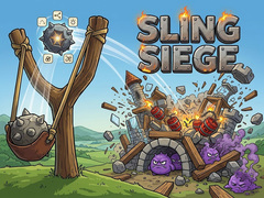 Žaidimas Sling Siege