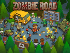 Žaidimas Zombie Road