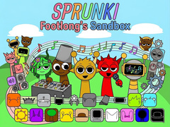 Žaidimas Sprunki - Footlong's Sandbox
