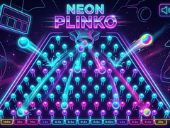 Žaidimas Neon Plinko