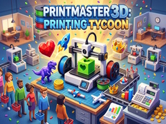 Žaidimas PrintMaster 3D: Printing Tycoon