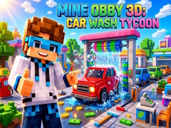 Žaidimas Mine Obby 3D: Car Wash Tycoon