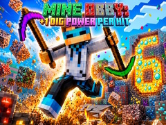 Žaidimas Mine Obby: +1 Dig Power per Hit