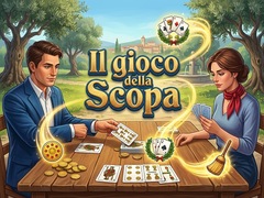 Žaidimas Il gioco della Scopa
