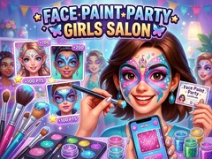 Žaidimas Face Paint Party Girls Salon